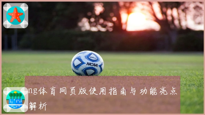 ng体育网页版使用指南与功能亮点解析