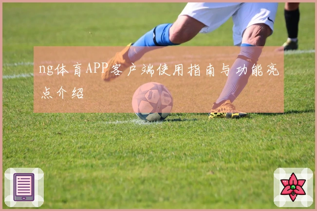 ng体育APP客户端使用指南与功能亮点介绍